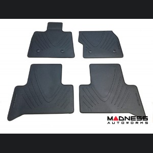 Alfa Romeo Stelvio Floor Mats - Genuine Alfa - All Weather Rubber